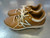 Used New Balance MOLDED BB/SB Cleats Tan Senior 12.5 11339-S000198620 View 1