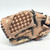 Used Mizuno PROSPECT LH Throw Fastpitch Gloves Brown 11" 11805-S000075045 View 1