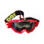 Used 100 PERCENT MOTO GOGGLES Adult Eyewear Red 11617-S000341060 View 1