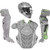 New ALL-STAR MVP PRO CATCHERS KIT-SV/SV Medium 11945-ASTCKCC-5-MED-SVSV View 1