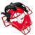 Used All-Star PRO TEAM FM1216E Umpire Mask Red 11506-S000297092 View 4