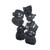 Used Rollerblade KNEE ELBOW WRIST SET Inline Protective Set Black MD 11617-S000341199 View 2