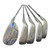 Used Adams Golf IDEA A705 - 5 PC Mens Iron Set RH 4I-9I 11735-S000358409 View 1