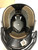 Used Rawlings HELMET W MASK Batting Helmet w/Mask Black SM 11668-S000116877 View 2