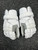 Used Warrior NEMESIS QS Lacrosse Gloves Mens White 13" 11849-S000036803 View 3