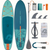 New Retrospec Weekender 2 Inflatable Stand Up Paddle Board Seafoam Tide- 10'6 View 1
