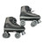Used RollerDerby FIRESTAR Junior Roller Quad Skates Black Junior 02 11362-S000166307 View 3