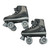 Used RollerDerby FIRESTAR Junior Roller Quad Skates Black Junior 02 11362-S000166307 View 4