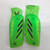 Used Adidas X JR MD SHIN GUARDS Soccer Shin Guards Junior Green MD 11752-S000074596 View 1