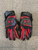 Used Under Armour CLEAN UP BB/SB Batting Gloves Red And Black MD 11614-S000231042 View 2