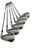 Used Adams Golf TIGHT LIES 5-PW Mens Iron Set RH 5I-PW 11814-S000389795 View 1