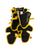 Used Mizuno SAMURAI 15.5" Adult Baseball Catchers Leg Guards Black / Yellow - Like New 11731-S000159627 View 2