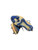 Used New Balance BLUE METAL CLEATS BB/SB Cleats Royal Blue Senior 6.5 11834-S000046792 View 2
