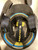 Used Rawlings BLACK BASEBALL HELMET Batting Helmet No Mask Black MD 11884-S000059654 View 3