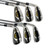 Used Maxfli C3 Men's LH Iron Set 6I-GW Stiff Flex Steel Shaft 11506-S000297389 View 4