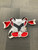 Used Brine WHT Lacrosse Shoulder Pads White MD 11809-S000084663 View 2