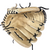 Used Wilson A2000 RHT 12 INCH BB/SB Glove RH Throw Tan 12" 11479-S000415836 View 4