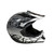 Used Oneal MOTO Adult Motocross Helmet Grey Medium 11218-S000420593 View 2