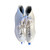 Used BBM COMPETITOR WM 9 WomensFigure Skate White Senior 9 11883-S000157655 View 2