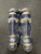 Used Rawlings LG950X1 Catchers Leg Guards Navy Blue Intermed 11726-S000292454 View 1