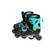 Used KOJ 5-8 Junior Rec Fitness Skates Teal Adjustable 11816-S000284321 View 3