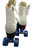 Used RC SPORTS LENEXA SUPREME Senior Roller Quad Skates White Senior 8 11721-S000280358 View 2