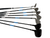 Used Cleveland TA6 Mens Golf Iron Set RH 3I-PW w/ Steel Shafts +1/2" 11731-S000159887 View 9