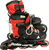 Used Rollerblade MICROBLADE Junior Rec Fitness Skates Black Adjustable 11894-S000044617 View 1