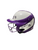 Used RIP-IT ROCKIES HELMET Batting Helmet w/Mask Purple One Size 11834-S000047043 View 2