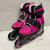 Used Rollerblade MICROBLADE 2-5 Junior Rec Fitness Skates Pink Adjustable 11855-S000199552 View 1