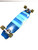 Used GLOBE UNITED BY FATE Complete Skateboard Royal Blue Regular 11860-C000304844 View 1