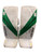 Used Bauer 3X Goalie Leg Pads Intermediate White/Green 31+1” 11742-S000521009 View 1