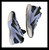 Used Adidas Basketball Shoes M Black And Carolina Blue Senior 6 11873-S000232873 View 2