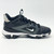 Used Nike ALPHA MENACE 4 SHARK Jr FB Cleats Black Junior 03.5 11805-S000076052 View 2