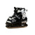 Used XINO SPORTS ADJ 1-4 Boys Softboot Skate Black And White Adjustable 11813-S000340703 View 3