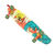 Used Kryptonics SKATEBOARD Complete Skateboard Brown Long 11479-S000416374 View 1