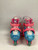 Used ROLLER SKATES 8-11 Child Roller Quad Skates Pink Adjustable 11851-S000043479 View 2