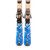 Used Elan LIL SPICE 110CM MARKER 4.5 Boys DH Ski/Binding Carolina Blue And White 110 cm 11813-S000340798 View 3