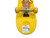 Used Almost CAVEMAN Complete Skateboard Yellow 7 1/4" 11768-S000233758 View 2