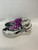 Used Puma Basketball Shoes W Purple And White Senior 11 11895-S000024104 View 2