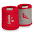 Franklin MLB X-Vent Reversible Wristbands Red/Grey #23450C4 View 1