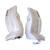 Used Bauer GSX 32 PLUS INT LG LEG PADS Goalie Leg Pads Inter White 32" 11708-S000190947 View 1