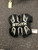 Used STX STINGER Lacrosse Arm Pads/Guards Black XS 11162-S000446850 View 1