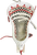 Used Warrior EVO NEXT Mens Lacrosse Head White 11894-S000045203 View 1