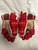 Used CCM HG 4R PRO Senior Gloves Red 14" 11774-S000087082 View 2