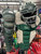 Used Rawlings 3 PC VELO MIXED SET Catchers Helmet w/Mask Green LG 11906-S000180526 View 1