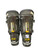Used Salomon Performa T3 Boys Ski Boots Black 22.5 Mondo (Junior 4.5 / Womens 5.5), pair, back view View 3