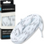New Skate Laces WH/BK 130" 11821-WLLSL0101WHBK-130 View 1