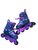 Used Airwalk ABEC-5 RB ADJ SZ 1-4 Junior Roller Quad Skates Purple Adjustable 11649-S000152562 View 1