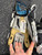 Used Warrior MAC D-LITE Lacrosse Gloves Mens Carolina Blue And White 12" 11162-S000447221 View 7